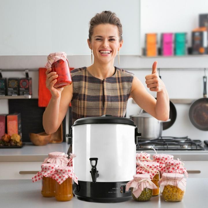 Image du produit Arebos Machine à mettre en conserve (28 l)