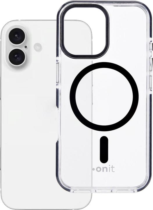 Immagine prodotto Onit Back Cover Armorix iPhone 16 Schwarz transparent (Apple iPhone 16)