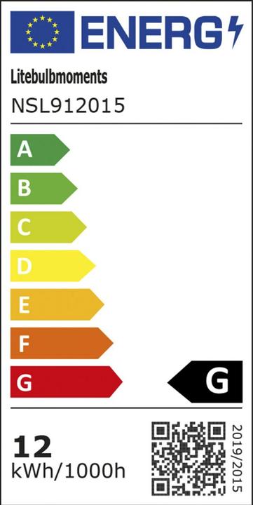 Energie-Label Nordic Smartlight Lite bulb moments - Smart Waterproof LED strip 5M RGBW (RGBW, 500 cm, Outdoor)