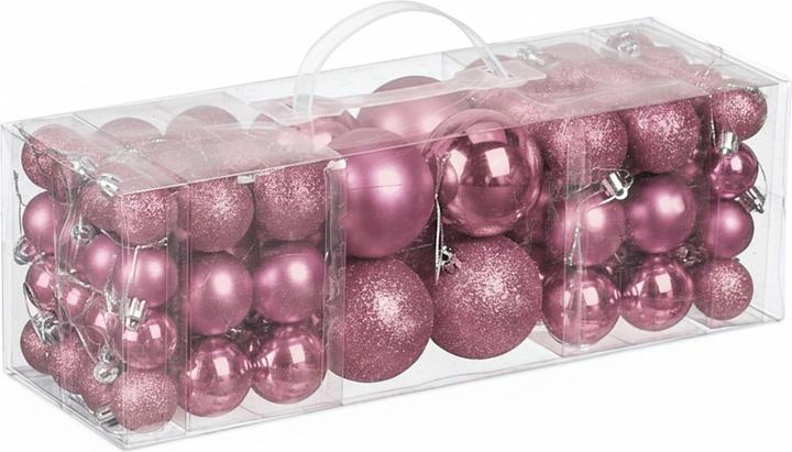 Produktbild Relaxdays 76x Weihnachtskugeln (76x)
