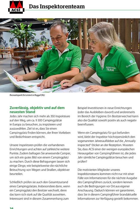 Immagine prodotto HV ACSI Campingf Europa 2024 (Tedesco, Hallwag, ACSI, 2023)