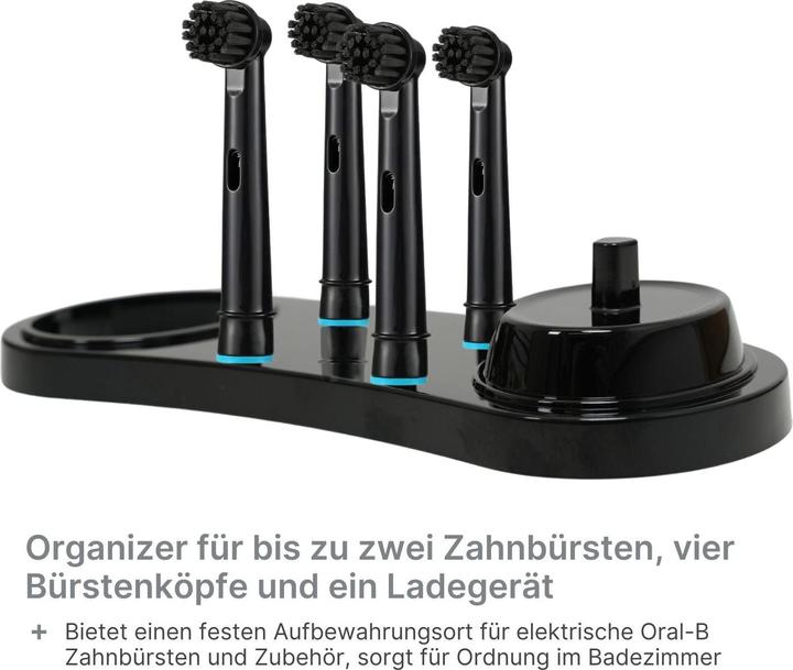 Actual product image Hermex Electric toothbrush organiser for Oral-B brush holder (Toothbrush holder)