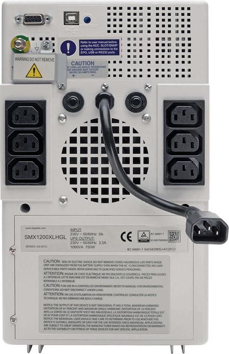 Immagine prodotto Eaton Tripp Lite Series SMX1200XLHG (1000 VA, 750 W, Interattivo linea UPS)