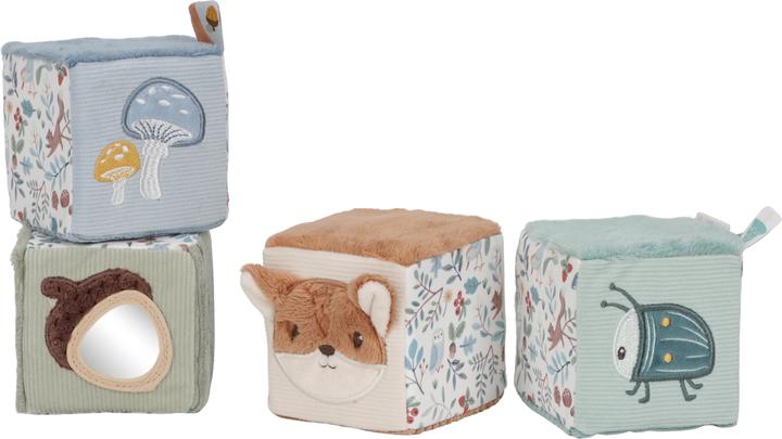 Little Dutch Set de cubes en tissu Forest Friends