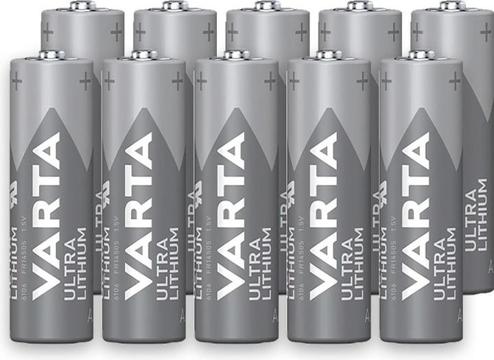Immagine prodotto Varta Ultra Lithium, AA (OEM) (10 pz., AA, 2900 mAh)