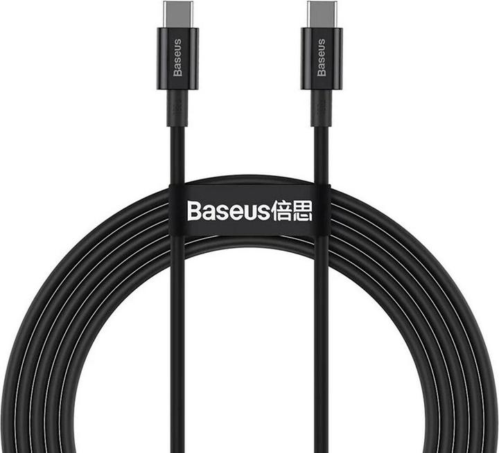 Actual product image Baseus Superior USB Cable USB 2.0 USB C (1 m, USB 2.0, 100 W)