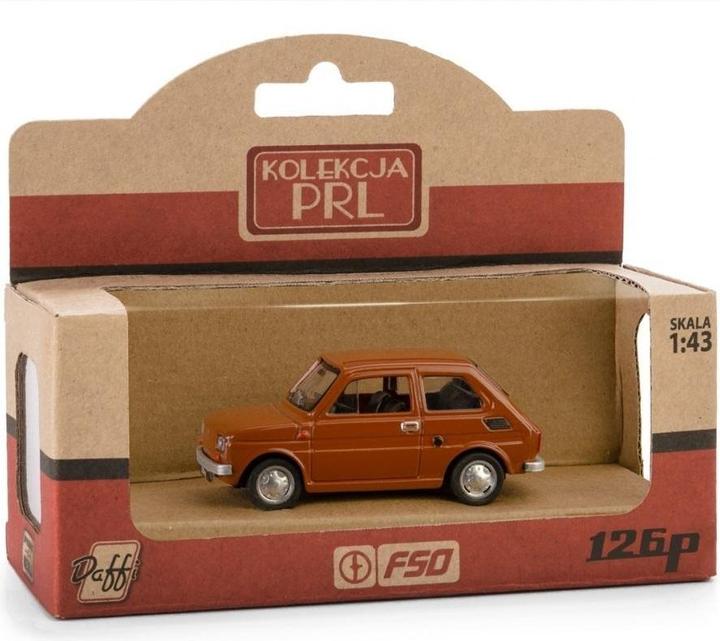 Actual product image Daff PRL Collection Fiat 126p braun