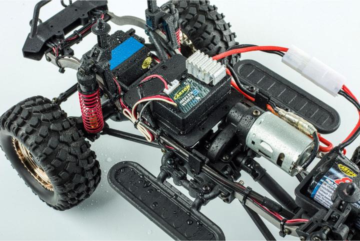 Actual product image Carson RC model car 1:12 Mountain Warr.Sport 2.0 RTR red (RTR Ready-to-Run)