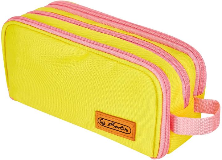 Herlitz Doppelfaulenzer Neon gelb/rosa