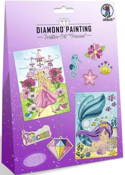 Image du produit Ursus Bastelset Diamond Painting Princess