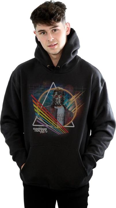 Image du produit - Sweat à capuche GUARDIANS OF THE GALAXY NEON STAR LORD MASKED - Homme (XXL)
