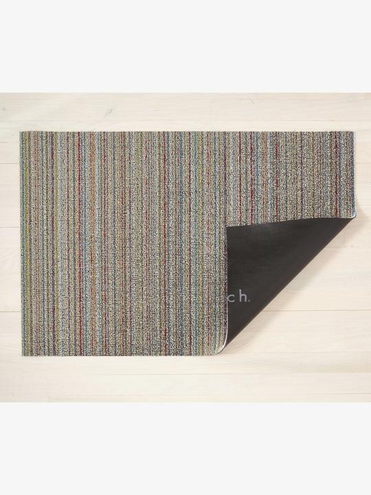 Actual product image Chilewich Doormat Skinny Stripe Soft Multi 61 cm x 91 cm (61 x 91 cm)