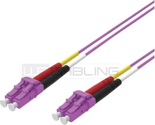 Wp WPC-FP4-5LCLC-010 Glasfaserkabel 1 m LC OM4 Violett (1 m)
