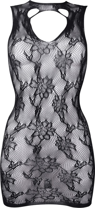 Actual product image Le Désir High Neck Lace Mini Dress (One size)