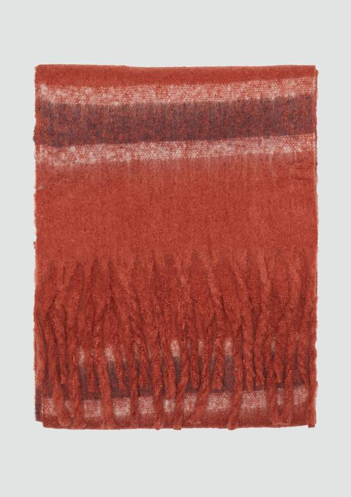 Produktbild S.Oliver Tuch Flauschiger Schal mit Fransen