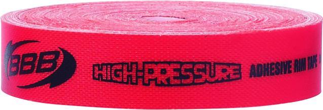 Produktbild BBB Rimtape Hp Adhesive 16mmx10m Red (16 mm)