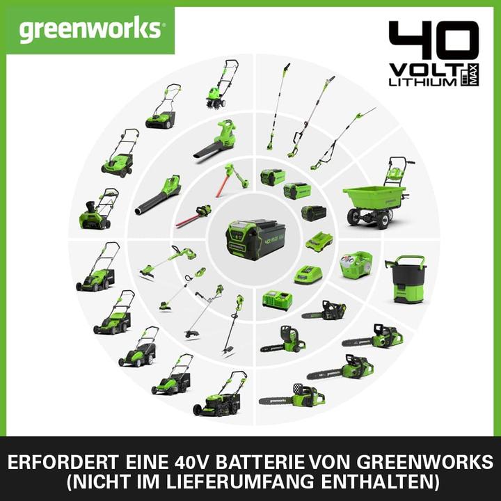 Image du produit Greenworks Hedge Pruner 40V g40ht61 (tool only) (Taille-haies sans fil)