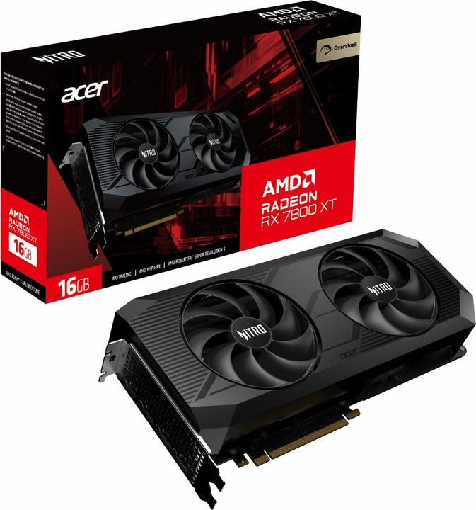 Produktbild Acer Radeon RX 7800 XT Nitro OC (16 GB)