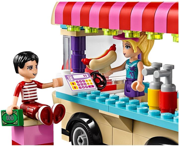 Produktbild LEGO Friends Hot-Dog-Stand im Freizeitpark (41129, LEGO Friends)