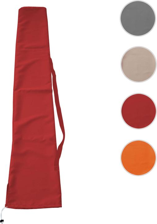 Image du produit Swisshandel24 Housse de protection pour parasol jusqu'à 3x4m, housse Cover avec cordon de serrage bordeaux