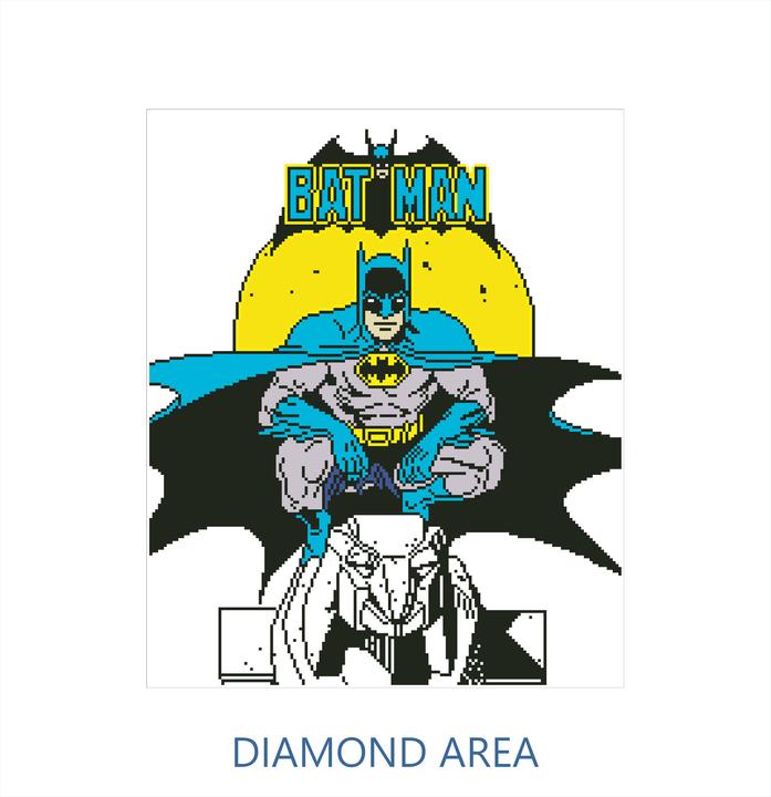 Actual product image Diamond Dotz Batman