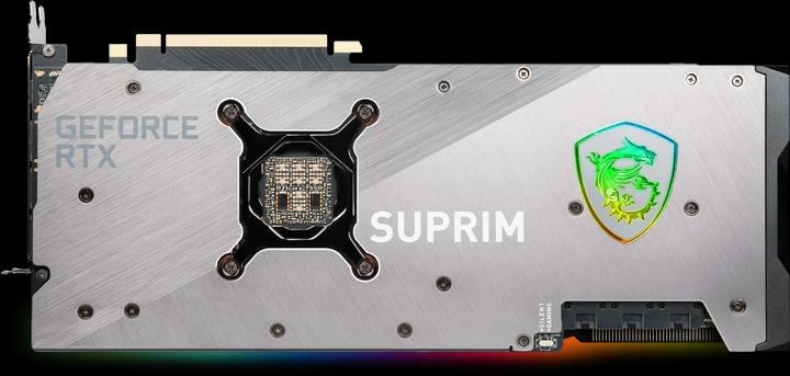Actual product image MSI GeForce RTX 3080 Ti Suprim X 12G (12 GB)