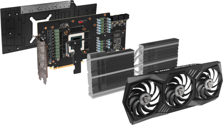 Image du produit MSI GeForce RTX 3080 Ti Gaming X Trio 12G (12 Go)