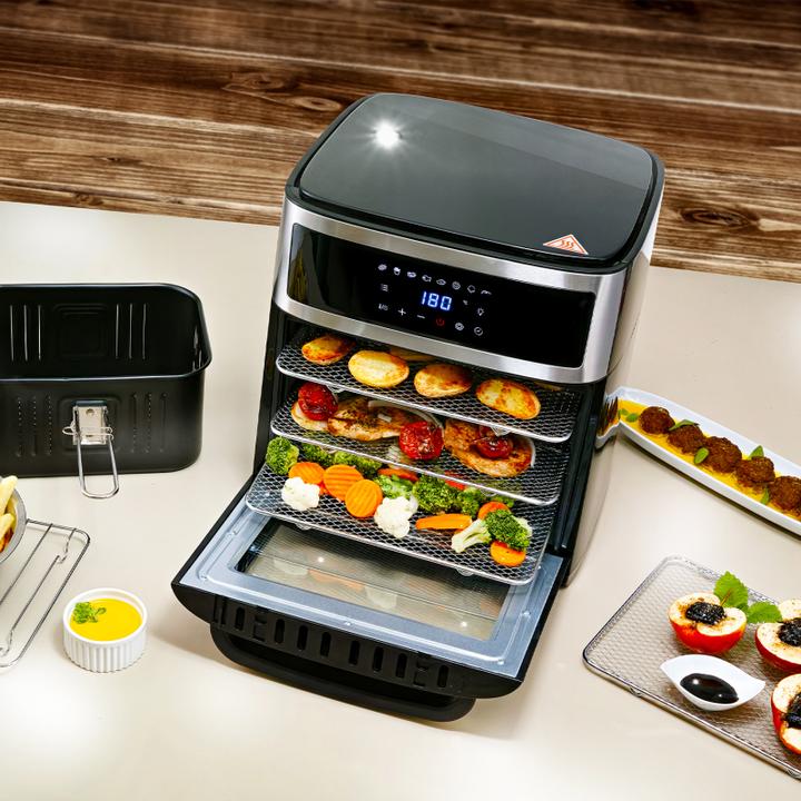 Image du produit TZS First Austria First Austria 5053-5 Friteuse Hetelucht - Airfryer XXL - 13L - Zwart