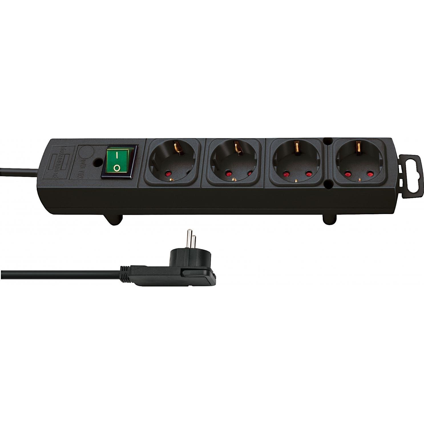Brennenstuhl, Steckdosenleiste, Comfort Line Plus (4 x, 2 m)