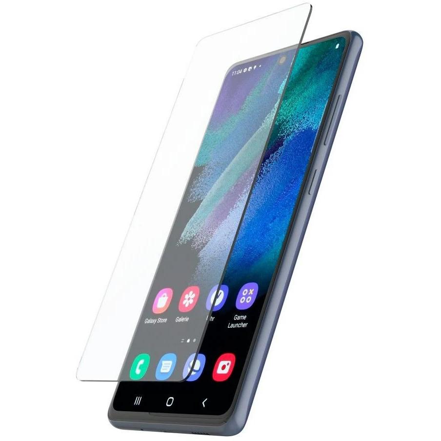 Hama Premium Crystal Glass (1 Stück, Samsung Galaxy S21 FE), Smartphone Schutzfolie, Transparent