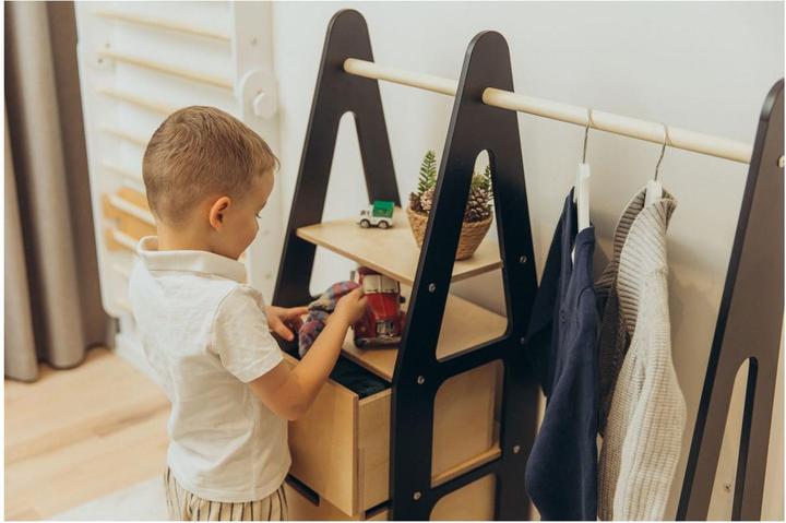 Immagine prodotto Duck Woodworks Armadio per bambini con cassetti