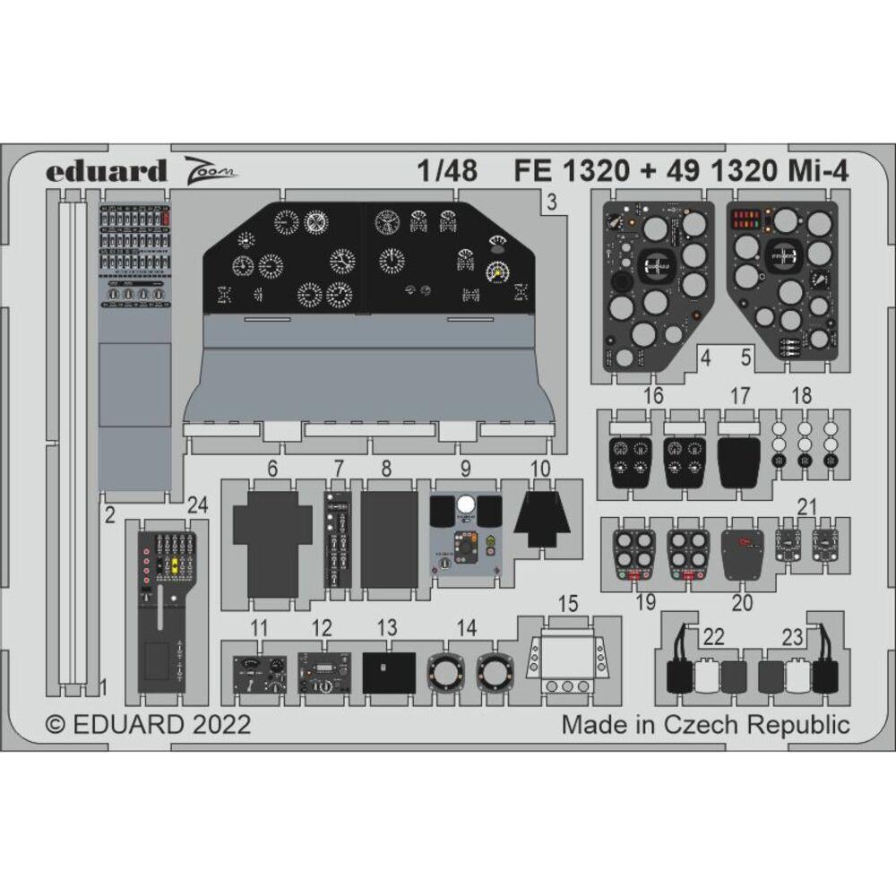 Eduard Mi-4 for TRUMPETER