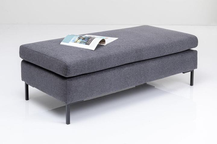 Kare Design Hocker Gianni Grau (130 cm)