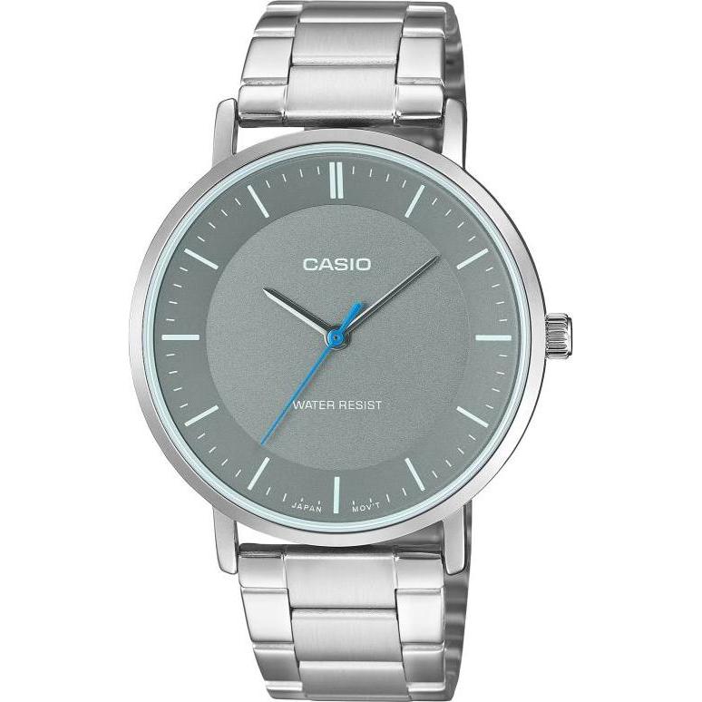 Casio, Orologio da polso, Orologio da uomo MTP-VT04D-8EDF + scatola, Argento