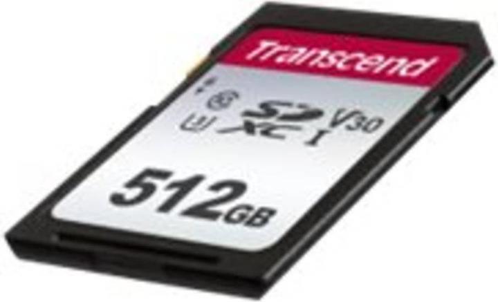 Actual product image Transcend SDXC 300S (512 GB, SDXC, U3, UHS-I)