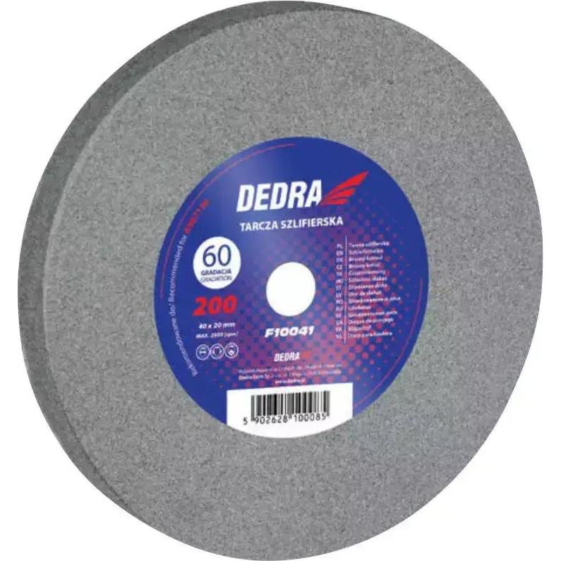Dedra, Schleifmittel, Schleifscheibe 200x40x20mm, Körnung 60 (F10041) (60)