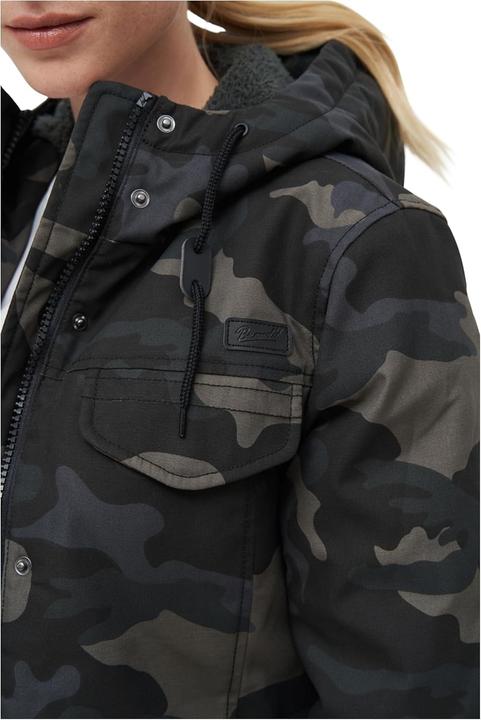 Image du produit Brandit Femmes Marsh Lake Parka Taille XS Couleur Camouflage foncé (XS)