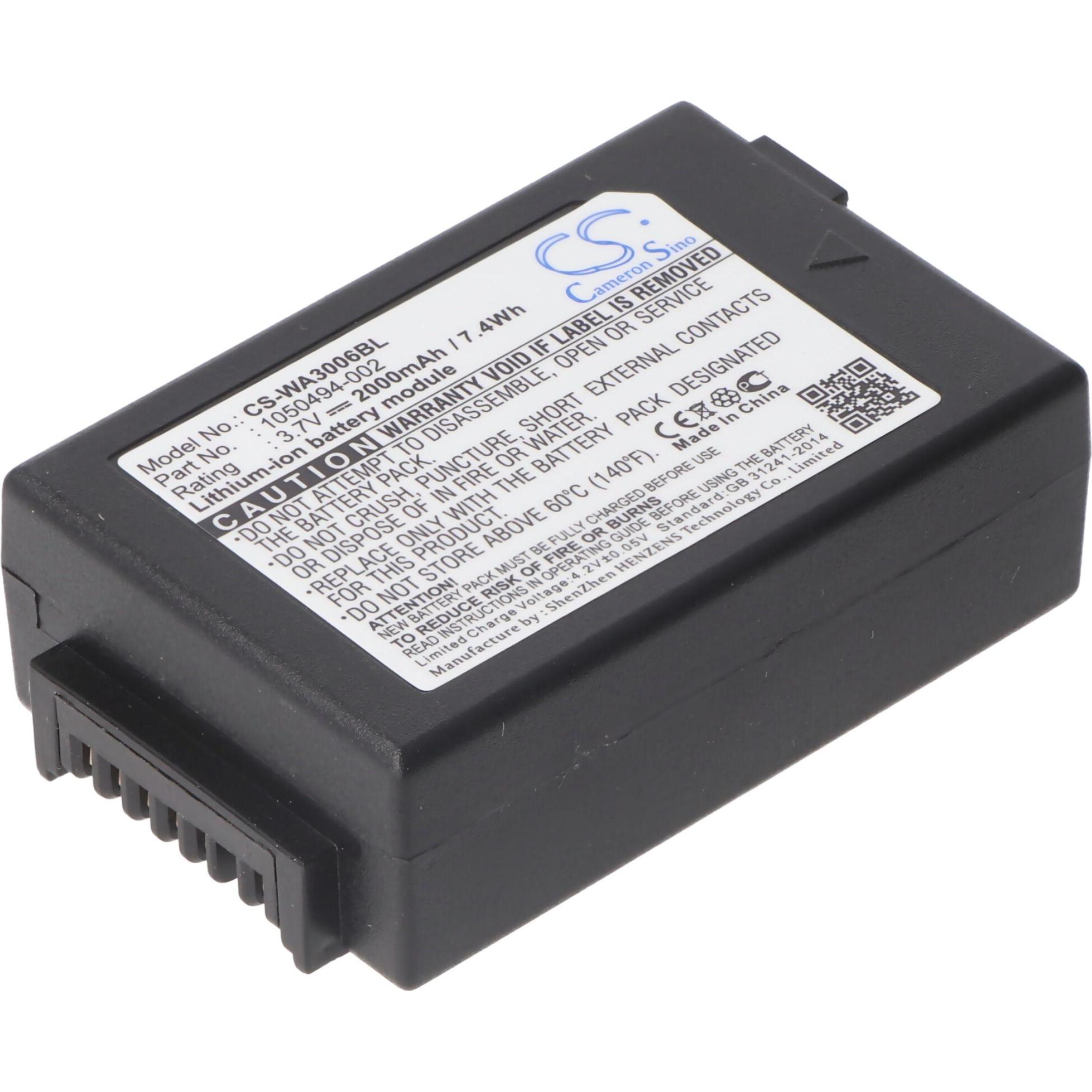 Thumbnail - AccuCell Akku für Psion WA3006, Li-ion, 3,7V, Barcode-Scanner Zubehör