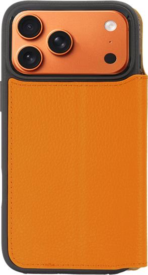 Immagine prodotto Mike Galeli Book-Cover Echtleder Marc cosmic orange (Apple iPhone 17 Pro)