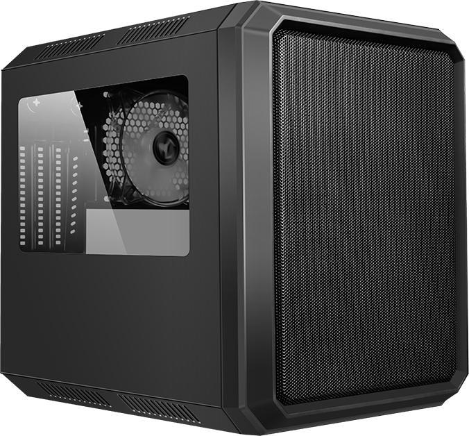 Actual product image Itek Boitier Cube Micro ATX QBO 8 Evo RGB avec fenêtre (Noir) (mATX, Mini-ATX)
