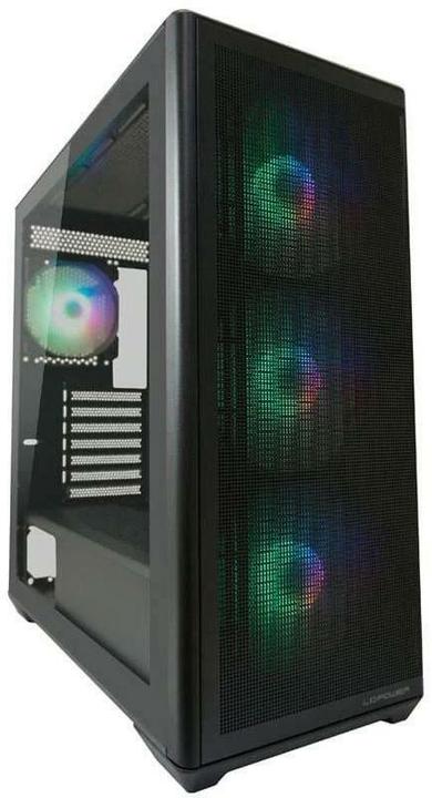 LC-Power Geh?use Micro-ATX 811B black USB3.2/Audio,o.Netzteil (Mini-ITX, ATX, E-ATX, mATX)