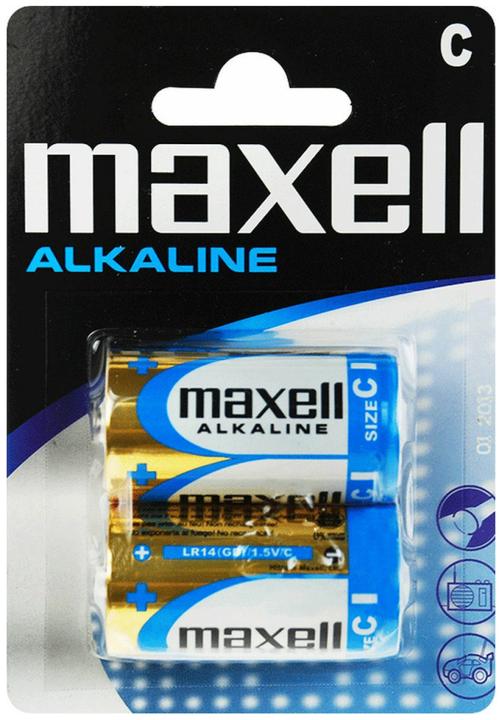 Actual product image Maxell cell blister (2 pcs., C)