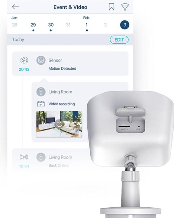 Actual product image D-Link DCS-8620LH (2560 x 1440 Pixels)