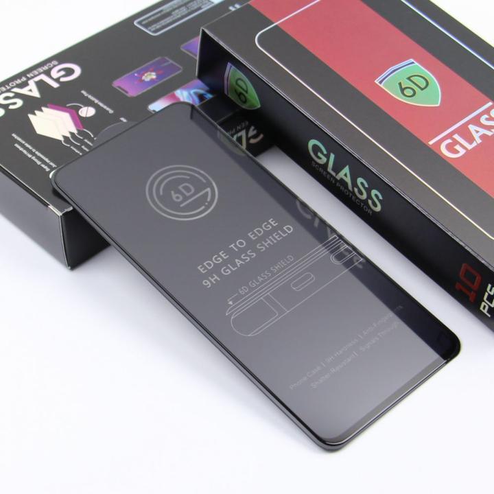 Productafbeelding OEM Tempered glass 6D for iPhone 12 / 12 Pro 6,1" black frame 10in1 (10 Pcs., Apple iPhone 12, Apple iPhone 12 Pro)