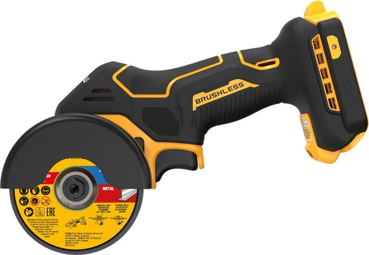 Produktbild DeWalt DCS 438 D2 Akku Multimaterialschneider 18 V 76 mm Brushless + 2x Akku 2,0 Ah + Ladegerät