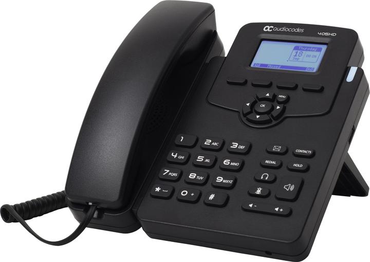 Audiocodes 405HD IP-PHONE POE GBE BLACK2