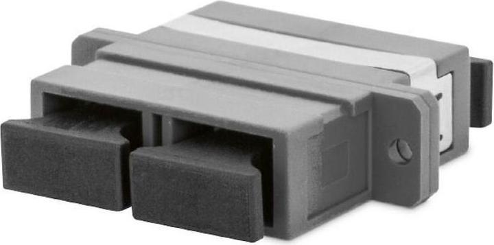 Produktbild Triton RAB-FO-X69-A1 - Herausziehbares 19"-LWL-Gehäuse 1HE, für 12 x SC Duplex Stecker, RAL9005, schwar