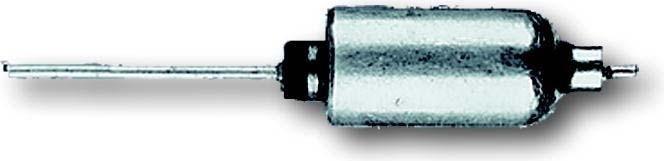 Actual product image ITW Blue plastic bodied pushbutton switch