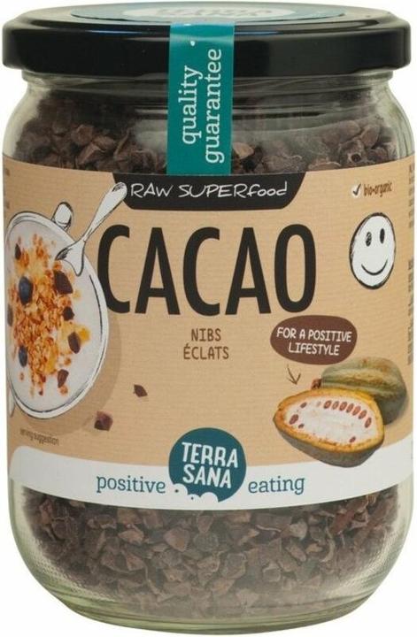 Terra Sana Nibs de cacao RAW (verre) (230 g)