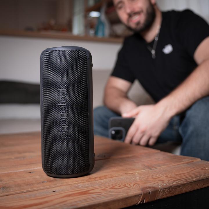 Image du produit PhoneLook Soundbox Max Enceinte Bluetooth portable sans fil puissante et étanche (30W, USB-C) (8 h)